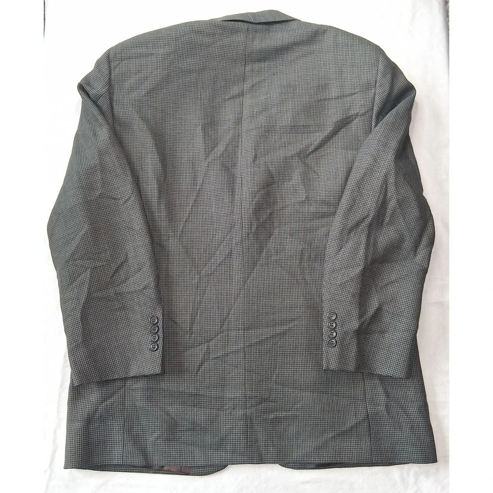 Joseph & Feiss International Mens‎ 44 Regular Houndstooth Wool Blazer Jacket